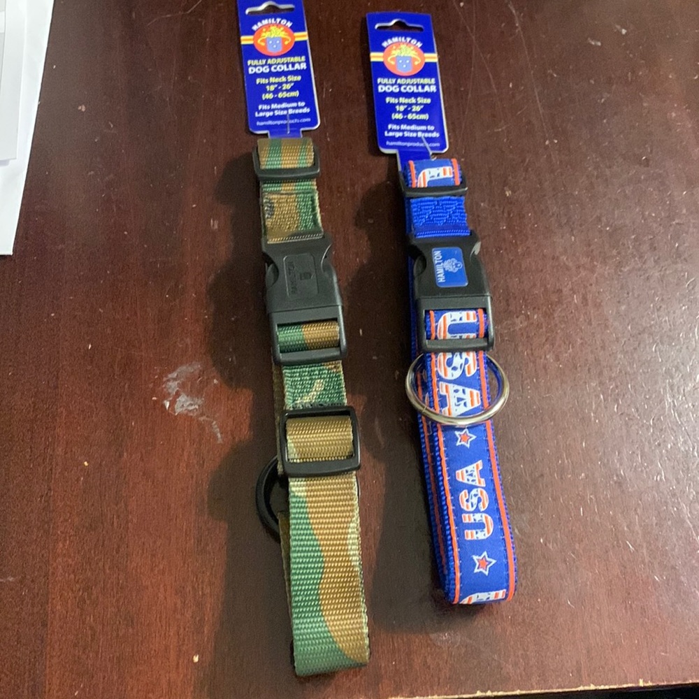 Hamilton Adjustable Nylon Dog Collar